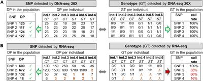 RNA-Seq Data for Reliable SNP Detection and Genotype Calling: Interest for Coding Variant Characterization and Cis-Regulation Analysis by Allele-Specific Expression in Livestock Species